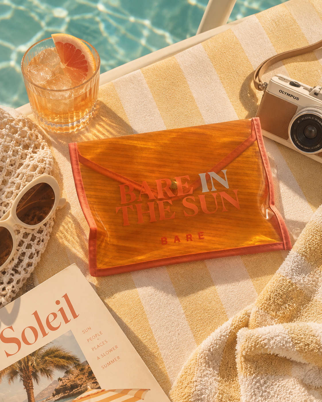 BARE In The Sun | Estuche PVC para Playa